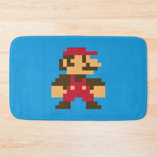 Item preview, 8-bit Super M pixel graphic (red) designed and sold by doubleplott.