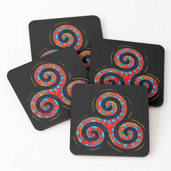 Item preview, Colorful Triskelion  designed and sold by DaveDanchuk.