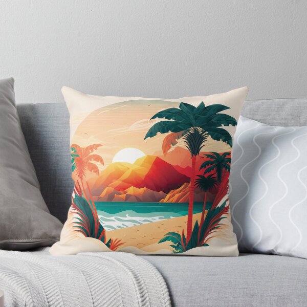 Item preview, Landscape ocean palm tree#2 designed and sold by FunArt4You.