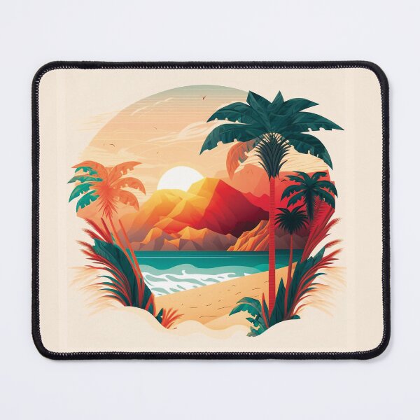 Item preview, Landscape ocean palm tree#2 designed and sold by FunArt4You.