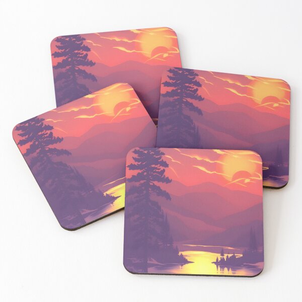 Item preview, Shop Our High-quality Collection of Minimalist Aesthetic Landscape Prints designed and sold by supeart.