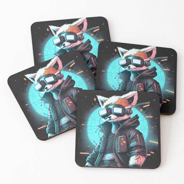 Item preview, Cyberpunk technology foxes tiger engineer designed and sold by ARTeez⭐️⭐️⭐️⭐️⭐️.