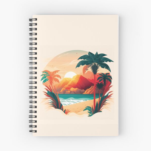 Item preview, Landscape ocean palm tree_v#2 designed and sold by FunArt4You.