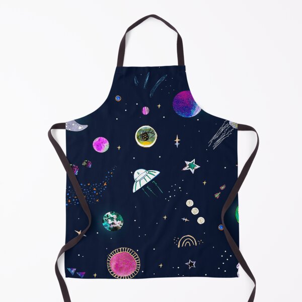 Item preview, Cosmic, Space doodle illustration. cartoon space rockets, planets, stars. designed and sold by Anastasiia Yurevych.