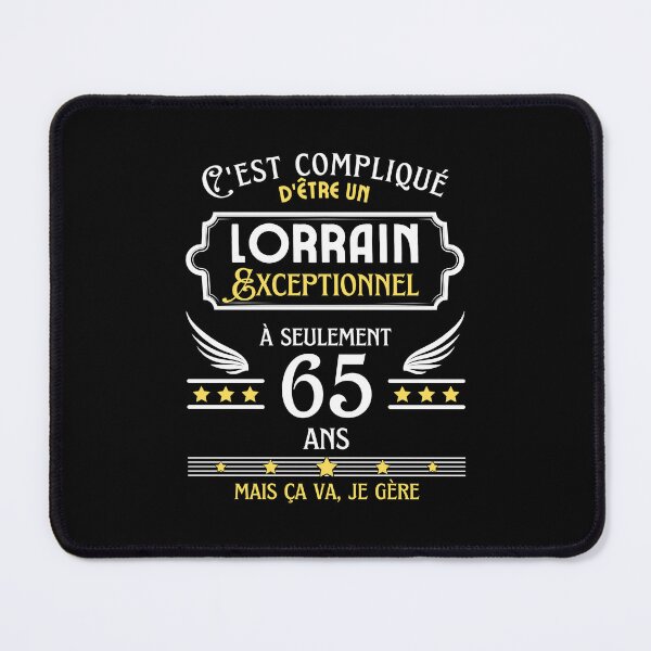 Item preview, Lorrain Man 65th Birthday gift designed and sold by RomualdGR.