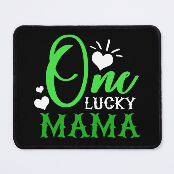 Item preview, One Lucky Mama St Patricks Day Women Mom Mother Shamrock designed and sold by AYACHI90.