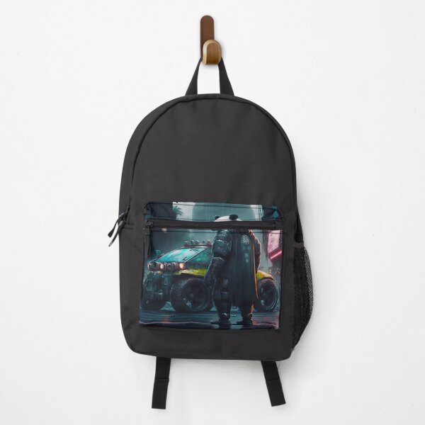 Item preview, Cyberpunk panda future city designed and sold by ARTeez⭐️⭐️⭐️⭐️⭐️.