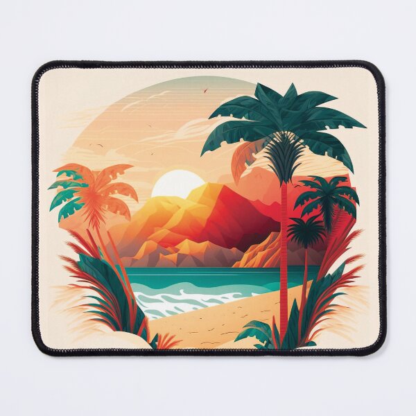 Item preview, Landscape ocean palm tree_gor#2 designed and sold by FunArt4You.