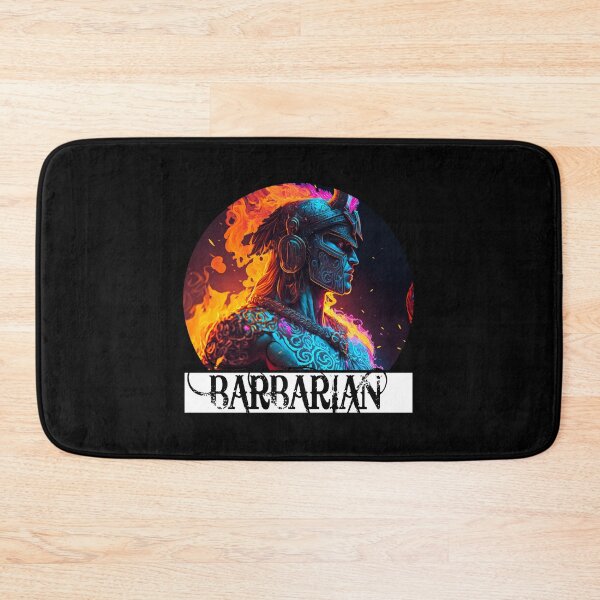 Item preview, RPG Barbarian Class Neon designed and sold by FantasyRealmOP.