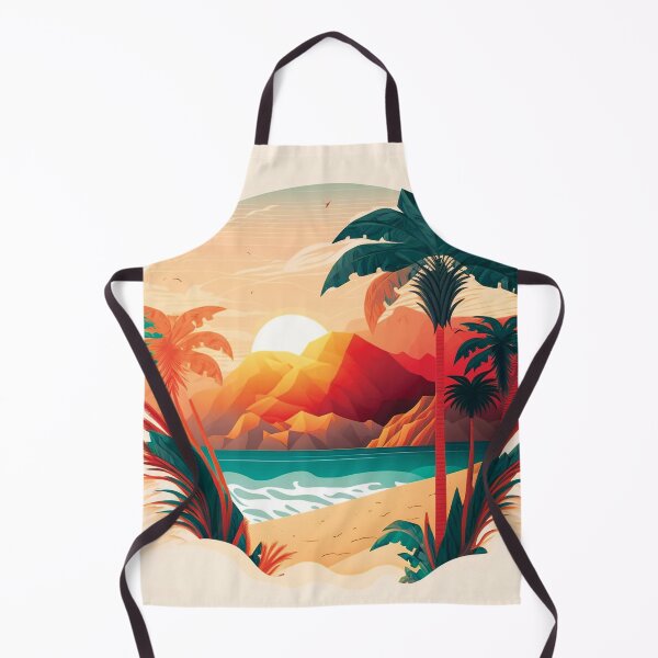 Item preview, Landscape ocean palm tree#2 designed and sold by FunArt4You.