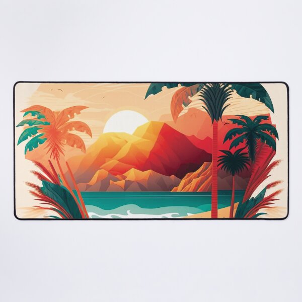 Item preview, Landscape ocean palm tree#2 designed and sold by FunArt4You.