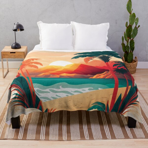 Item preview, Landscape ocean palm tree#2 designed and sold by FunArt4You.