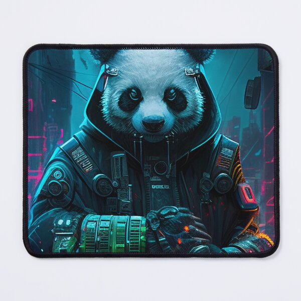 Item preview, Cyberpunk panda cyborg future world designed and sold by ARTeez⭐️⭐️⭐️⭐️⭐️.