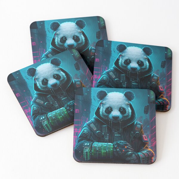 Item preview, Cyberpunk panda cyborg future world designed and sold by ARTeez⭐️⭐️⭐️⭐️⭐️.