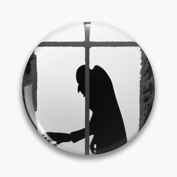 Item preview, Nosferatu in a Gothic Window Frame  Vampire Dracula designed and sold by Wabojeg.