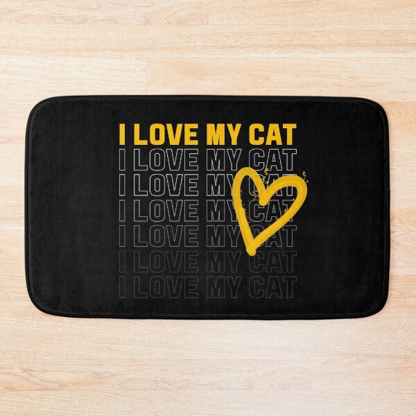Item preview, I LOVE MY CAT designed and sold by RagWeasel.