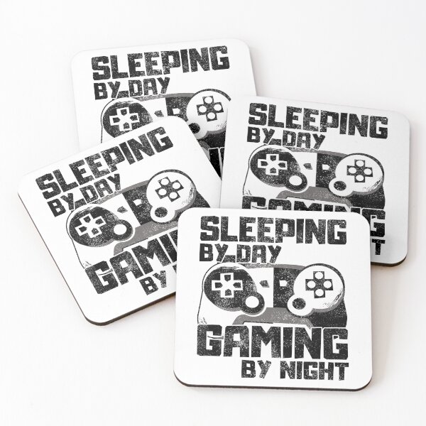 Item preview, Sleeping By Day Gaming By Night designed and sold by FNStuff.