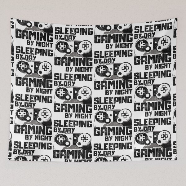 Item preview, Sleeping By Day Gaming By Night designed and sold by FNStuff.