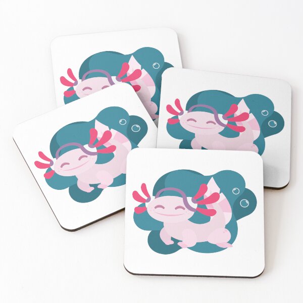 Item preview, Axolotl Acoustics (Albino Version) designed and sold by Bluefooted.
