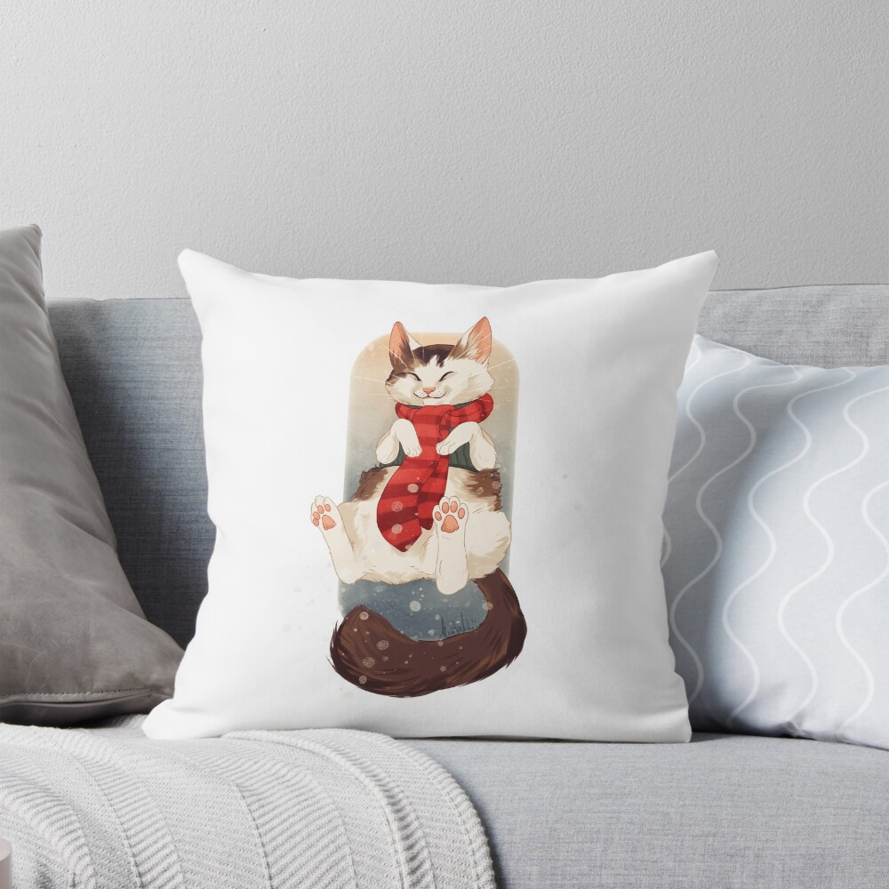 Item preview, Throw Pillow designed and sold by PencilCat.