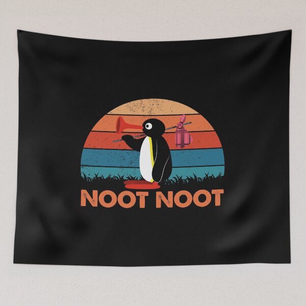 Item preview, Noot Noot Pingu - Retro Vintage Animal Cute designed and sold by Boydesdo.