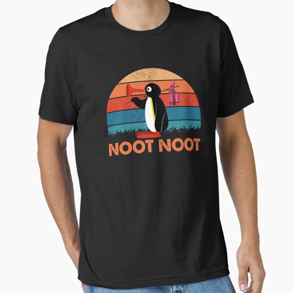 Item preview, Noot Noot Pingu - Retro Vintage Animal Cute designed and sold by Boydesdo.