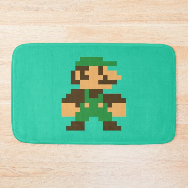 Item preview, 8-bit Super M pixel graphic (green) designed and sold by doubleplott.