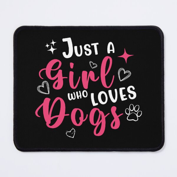 Item preview, Just a girl who loves dogs designed and sold by Spreading Smile.