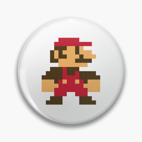 Item preview, 8-bit Super M pixel graphic (red) designed and sold by doubleplott.