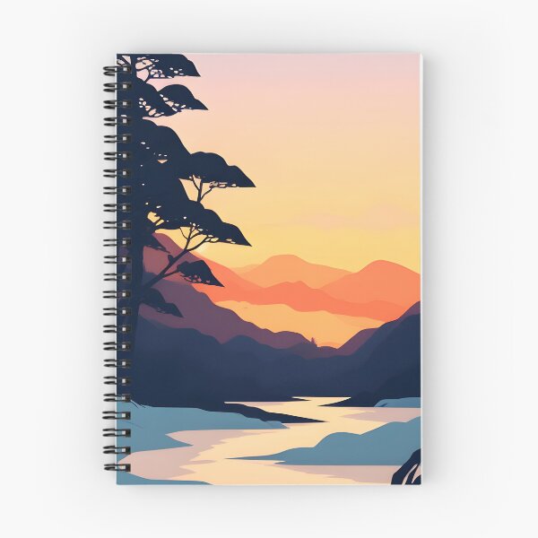 Item preview, Minimalist Landscape Blue Tone: A Stunning Addition to Your Home Decor designed and sold by supeart.