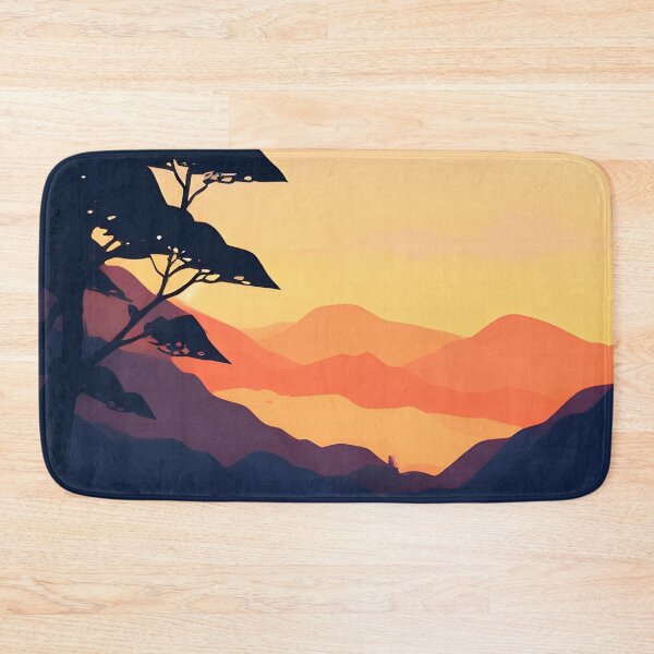 Item preview, Minimalist Landscape Blue Tone: A Stunning Addition to Your Home Decor designed and sold by supeart.