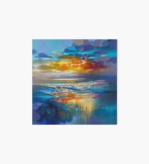 Liquid Cyan Art Board