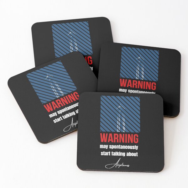 Item preview, Warning May Spontaneously Start Talking About Airplanes designed and sold by ffstyles.