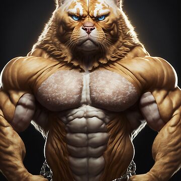 Cat bodybuilder