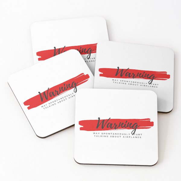 Item preview, Warning May Spontaneously Start Talking About Airplanes designed and sold by ffstyles.