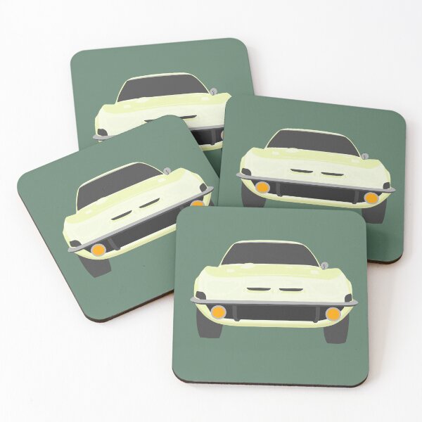 Aperçu de l'œuvre Opel GT Jaune créée et vendue par BugsAndMonsters.