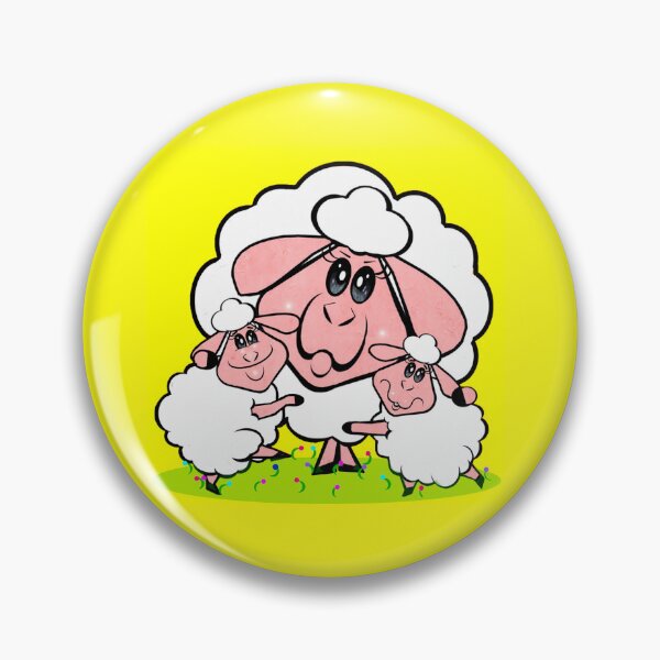 Item preview, A group of sheep  designed and sold by Shirley cute art .