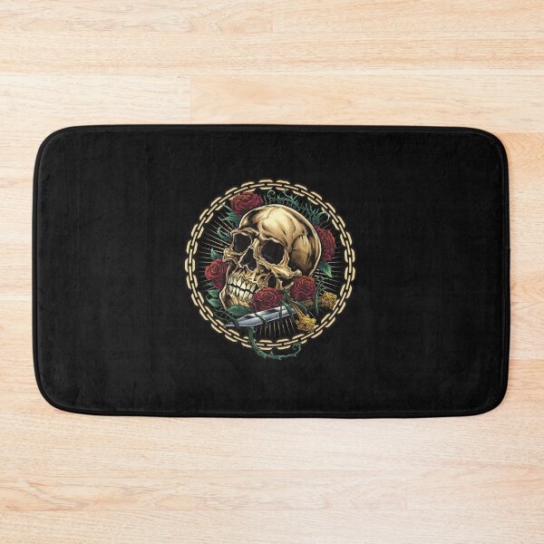 Item preview, Skull and Roses Red Flowers designed and sold by Boydesdo.