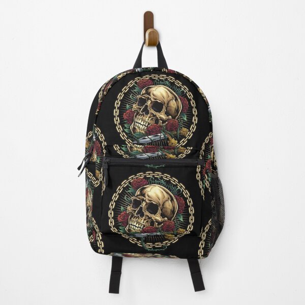Item preview, Skull and Roses Red Flowers designed and sold by Boydesdo.