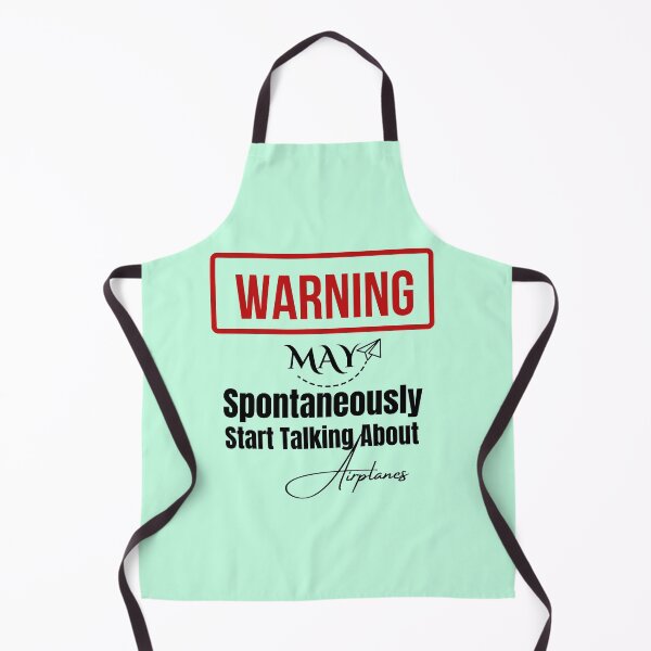 Item preview, Warning May Spontaneously Start Talking About Airplanes designed and sold by ffstyles.