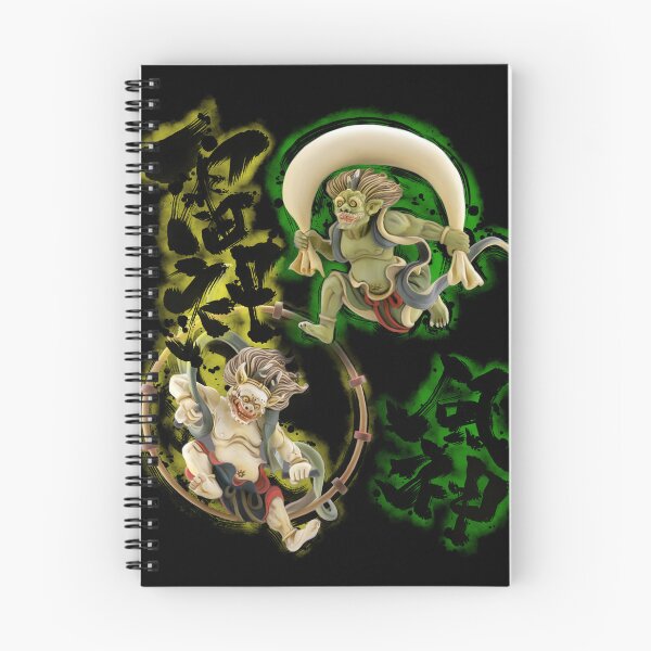 Item preview, Fujin and Raijin designed and sold by izanagi-design.
