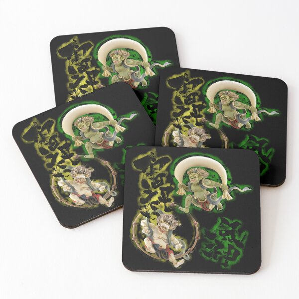 Item preview, Fujin and Raijin designed and sold by izanagi-design.