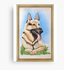 Its Always Sunny - Hitlers Dog Canvas Print