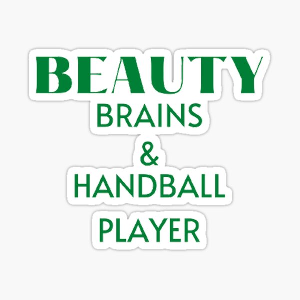 Item preview, Beauty Brains and Handball Player designed and sold by Hammy97.