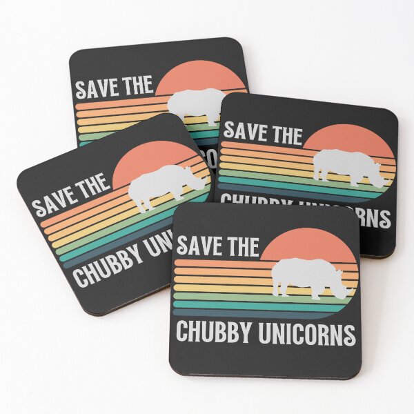 Item preview, Save the chubby unicorns, Rhino South Africa - South African designed and sold by Huesoffun.