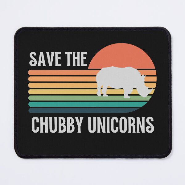 Item preview, Save the chubby unicorns, Rhino South Africa - South African designed and sold by Huesoffun.