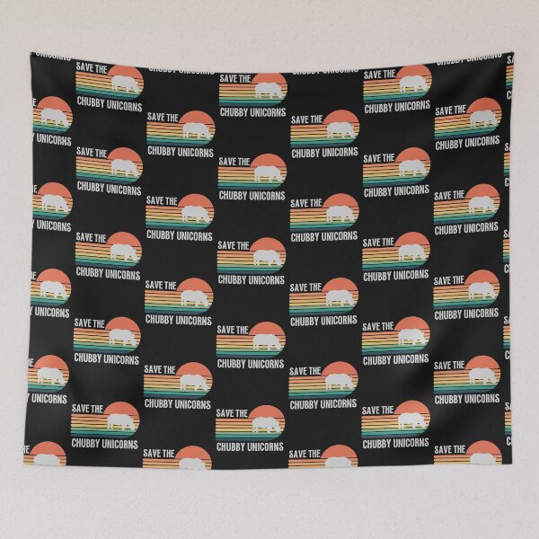 Item preview, Save the chubby unicorns, Rhino South Africa - South African designed and sold by Huesoffun.