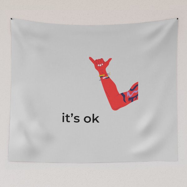 Item preview, It's Ok Art Design designed and sold by Ghanshyam butik.
