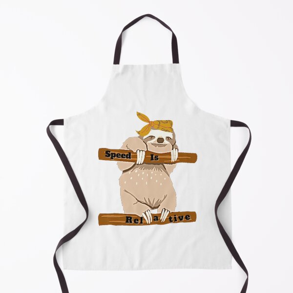 Item preview, Speed Is Relative - Slow Sloth in Nature Funny designed and sold by Digitalme Designs.