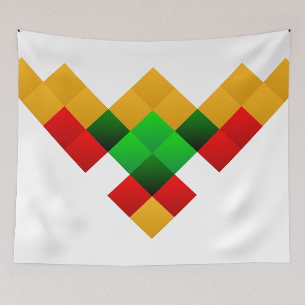 Item preview, Colorful square unique pattern, Colorful unique pattern, Square unique pattern designed and sold by DesignIndiaStar.